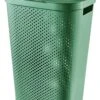 Curver Infinity Wasbox Dots 60 Liter Groen