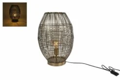 Tafellamp Lina S Oud Messing Metaal