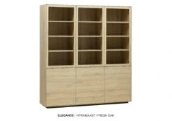 Elegance Vitrinekast 3 Deurs