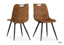 Bari Stoel Cognac