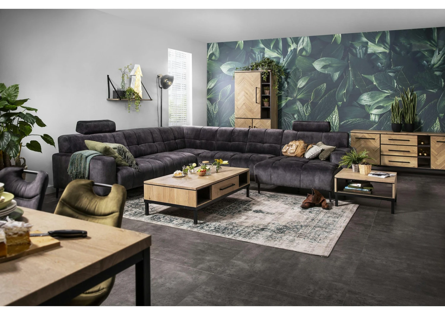 Hoekbank Surprise Incl. 1xhoofdsteun - Afbeelding 2