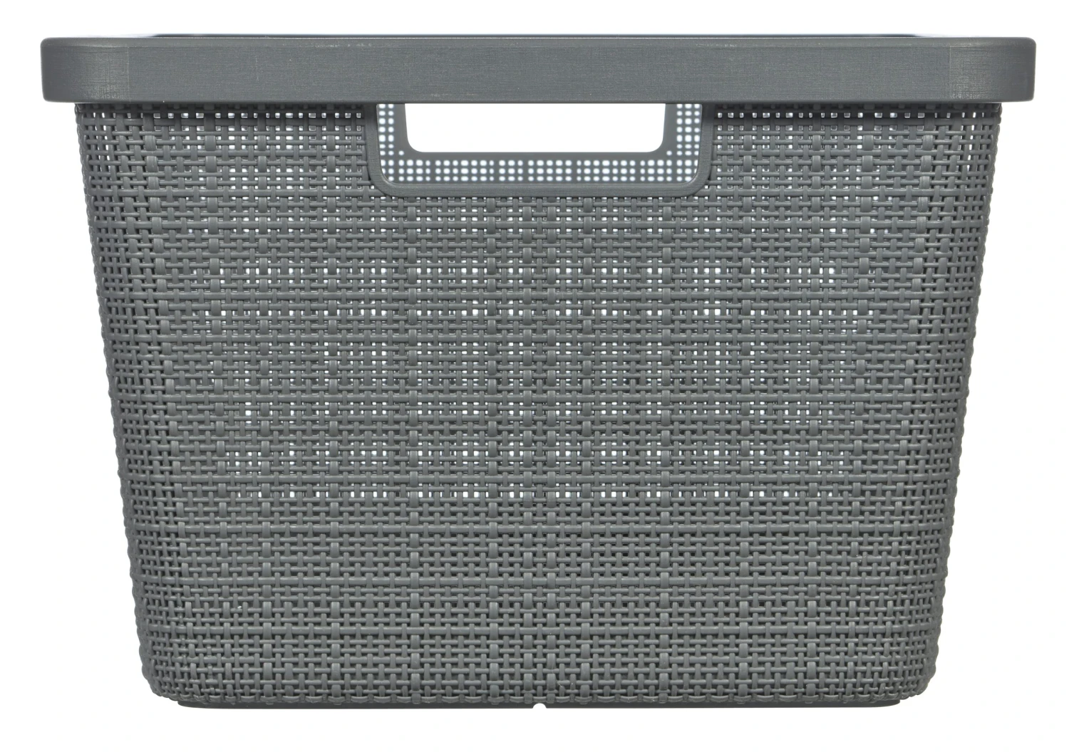 Curver Jute Wasmand 46 Liter Donkergrijs - Afbeelding 2