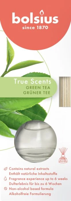 BolsiusTrue Scents Geurverspreider 45ml Green Tea