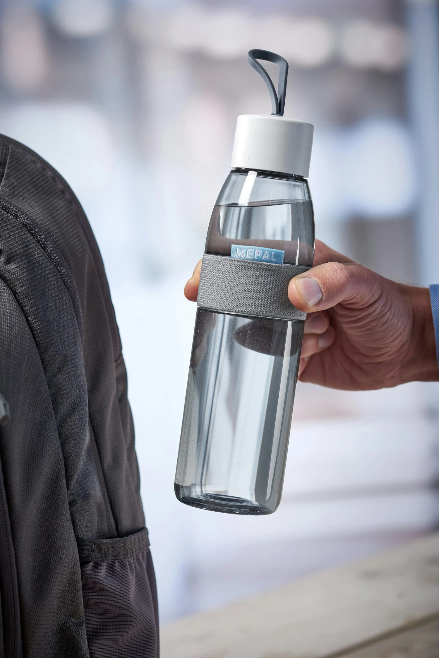 Mepal Waterfles Ellipse - Wit 500 Ml OP = OP - Afbeelding 3