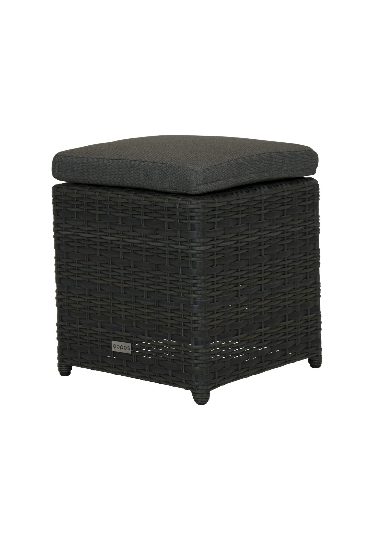 Qopps Darwin Lounge Hoekset Met Lounge Stoel 2 Bijzetkrukjes En Tuintafel Camos - Afbeelding 7