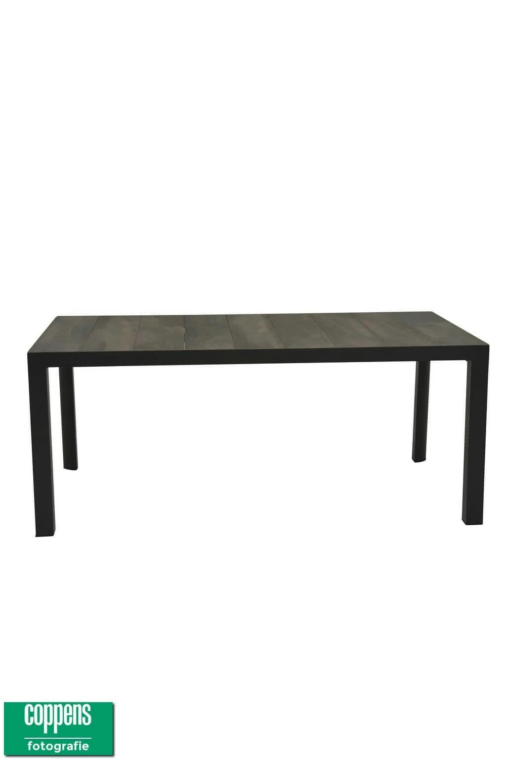 Qopps Kings Tuintafel, 180 X 100 Antraciet - Afbeelding 4