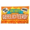 XXL Gevelvlag Van Harte Gefeliciteerd