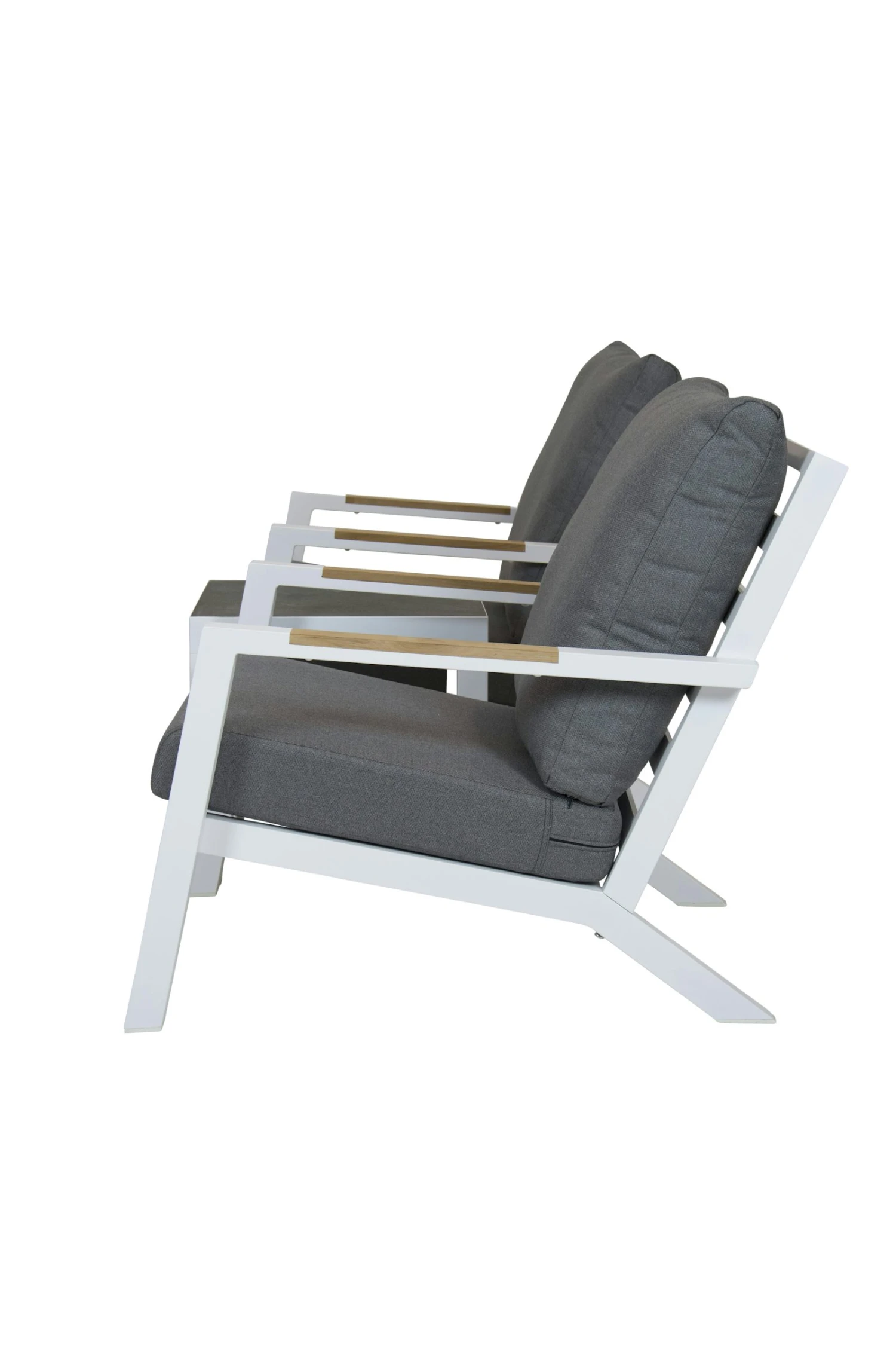 Qopps Ascon Set 2 Lounge Stoelen Met Bijzettafel - Afbeelding 3