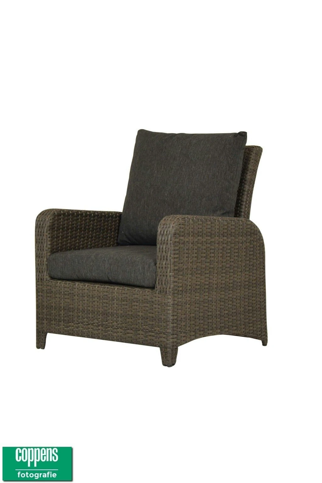 Qopps Aruba Loungestoel Antraciet