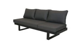 Qopps Kumis Bank / Ligbed, Mat Antraciet