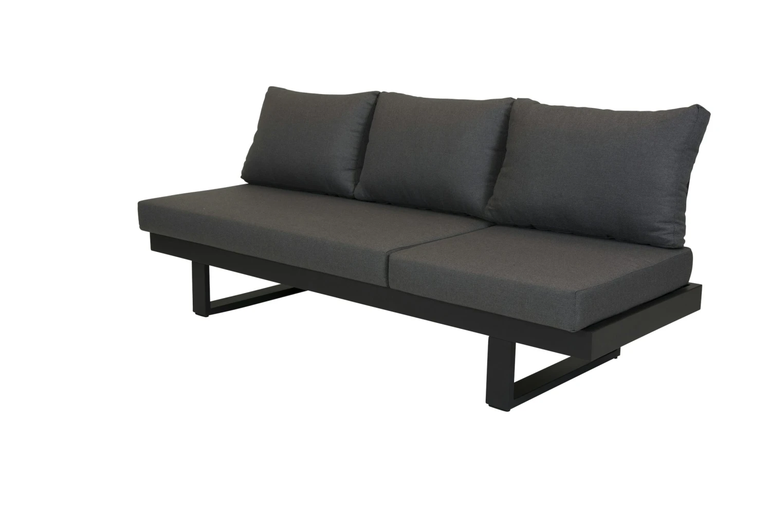 Qopps Kumis Bank / Ligbed, Mat Antraciet