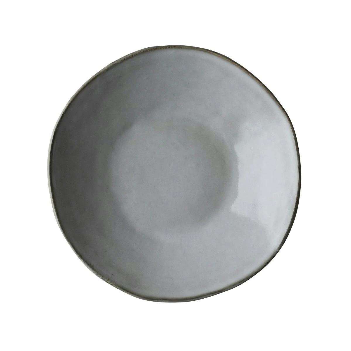 Organic By Dutch Rose Amsterdam Bord Diep Light Grey 23.5cm - Afbeelding 2