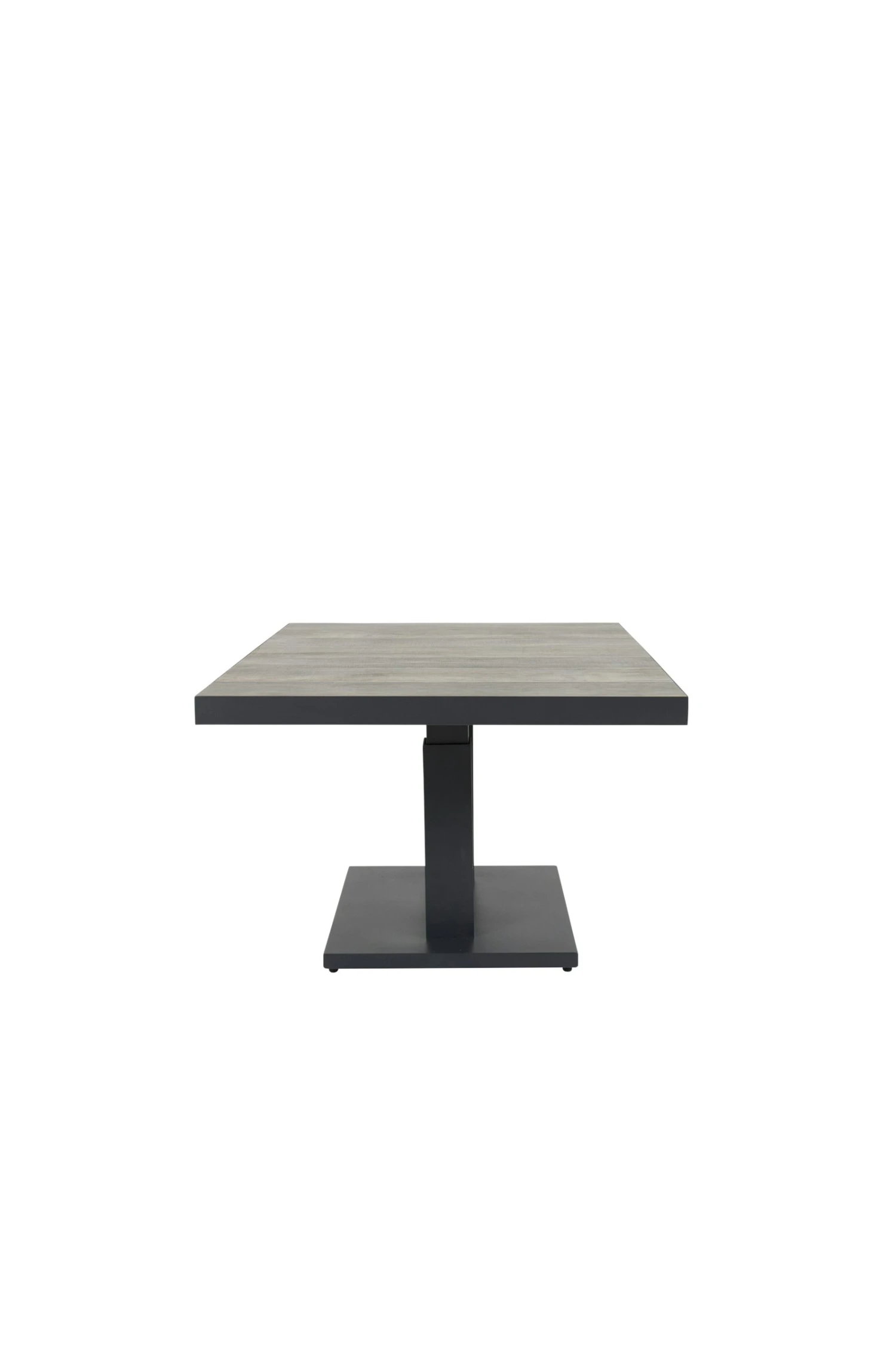 Qopps Camos In Hoogte Verstelbare Tuintafel 140 X 85 Mat Royal Grey Frame Keramisch Blad - Afbeelding 4