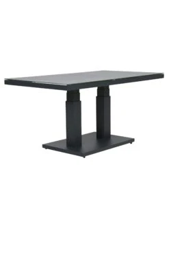 Qopps Rubli In Hoogte Verstelbare Tafel 130 X 75 Antraciet