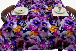 Tafelkleed Violin Love 140x250 Cm