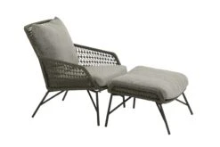 4SO Babilonia Loungestoel Met Voetenbank