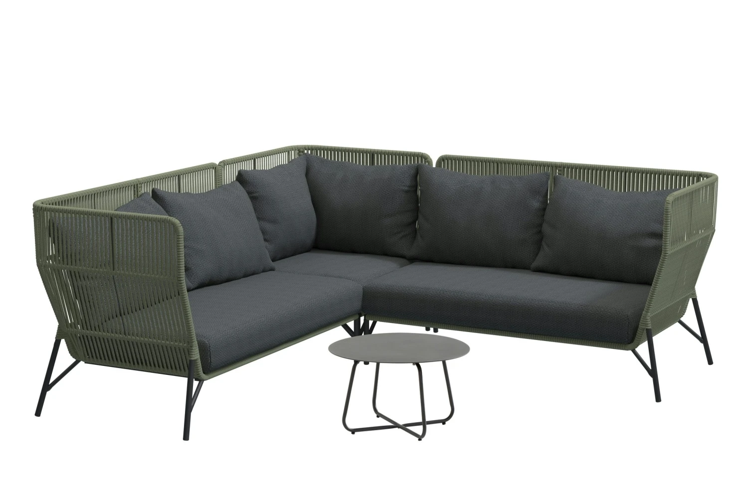 4SO Altoro Loungeset Rope Met Koffietafel Dali