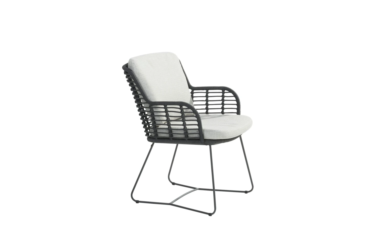 4SO Fabrice Dining Chair Antraciet - Afbeelding 4