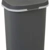 Curver Mistral Afvalbak Flat 10 Liter Antraciet
