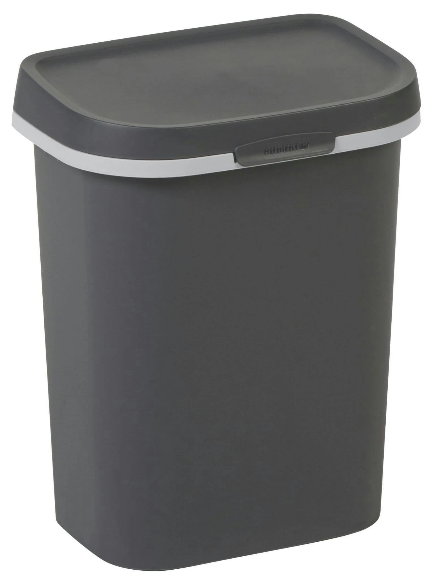 Curver Mistral Afvalbak Flat 10 Liter Antraciet