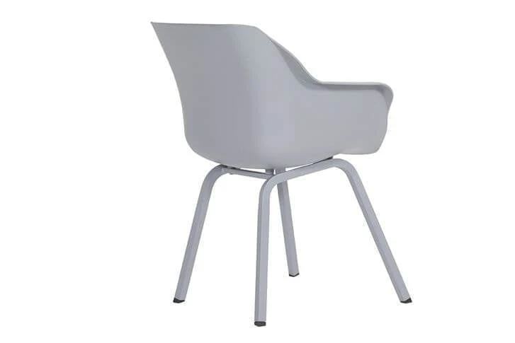 4 X Hartman Sophie Element Dining Armstoel Misty Grey - Afbeelding 6