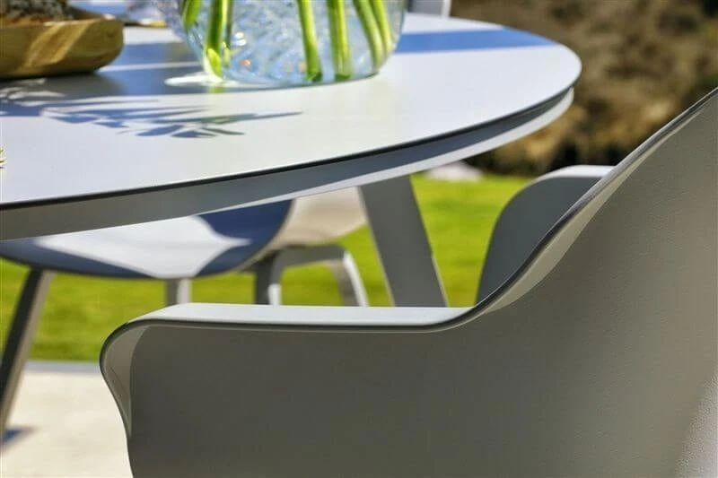 4 X Hartman Sophie Element Dining Armstoel Misty Grey - Afbeelding 8