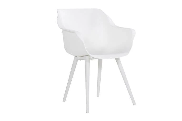 4 X Hartman Sophie Studio Dining Armstoel Wit - Afbeelding 4