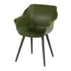Sophie Studio Dining Armstoel Black / Moss