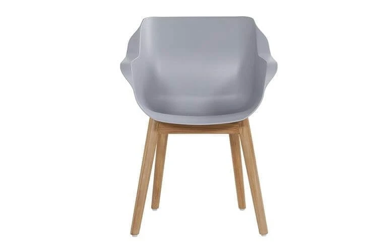 Sophie Studio Teak Dining Armstoel Misty Grey - Afbeelding 2