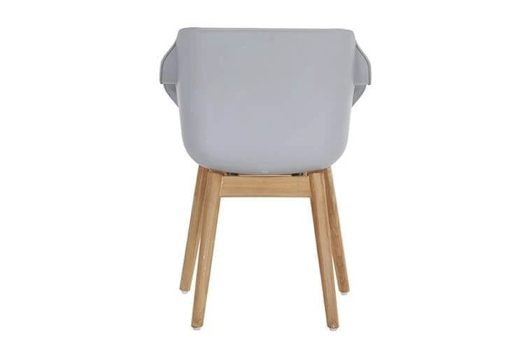 Sophie Studio Teak Dining Armstoel Misty Grey - Afbeelding 3