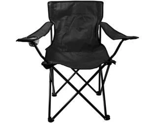 Vouwstoel Zwart