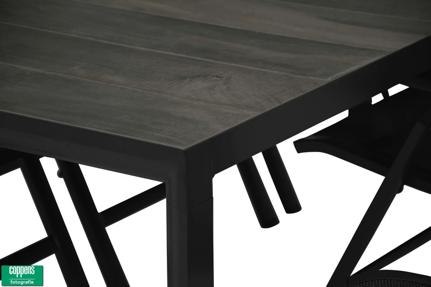 Qopps Kings Tuintafel, 180 X 100 Antraciet - Afbeelding 6