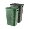 Curver Infinity Wasbox Dots 60 Liter Groen En Antraciet