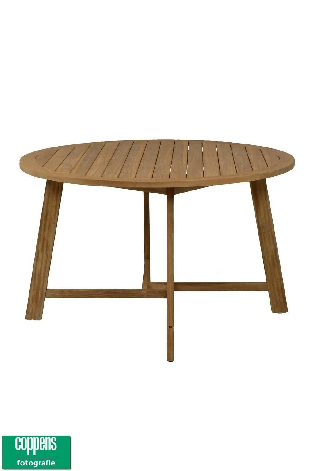 Teak Tafel Alexander 130 Cm Rond - Afbeelding 2