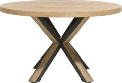 Ovada Eetkamertafel Rond 130 Cm
