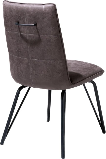 Bella Eetkamerstoel - Rocky Lava - Greep Rond Frame - Afbeelding 3