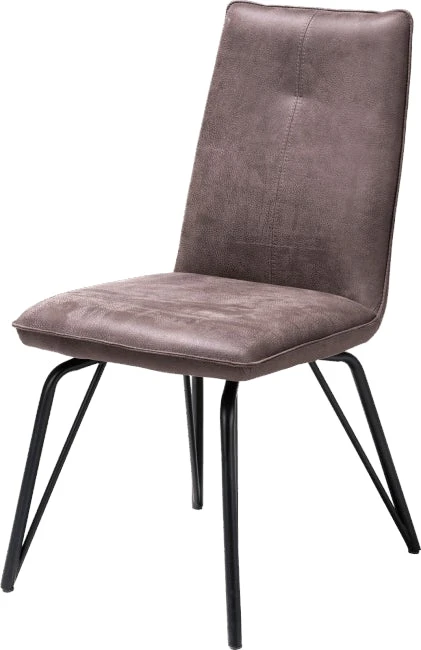 Bella Eetkamerstoel - Rocky Lava - Greep Rond Frame - Afbeelding 2