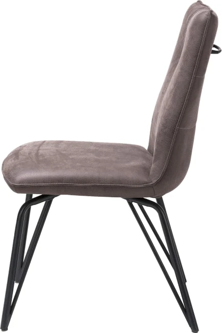 Bella Eetkamerstoel - Rocky Lava - Greep Rond Frame - Afbeelding 5