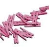 Mini Knijpers Roze 20 Stuks