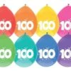 Ballonnen Leeftijd 100 Jaar 8 Stuks OP=OP