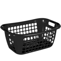 Sunware Basic Wasmand 55cm Laag Zwart