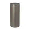 Brabantia Touch Bin New Afvalemmer 30 Liter Platinum