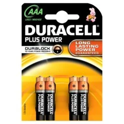 Duracell AAA Batterijen 4stuks