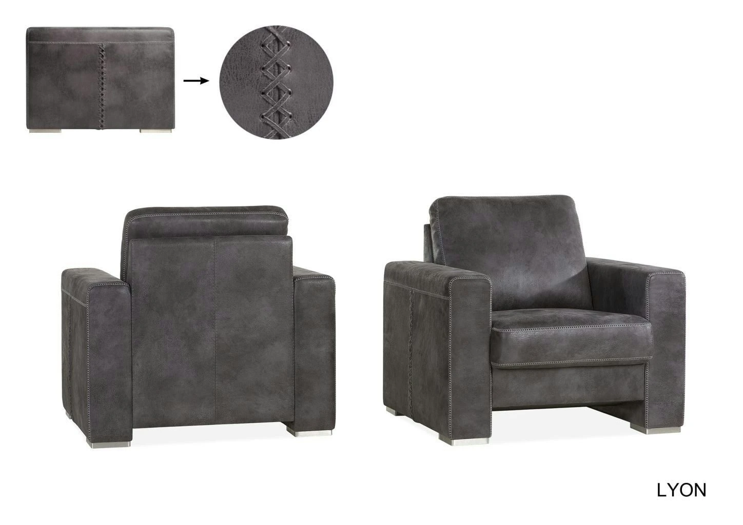 Target Fauteuil Nancy - Afbeelding 2