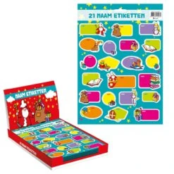 22 Sinterklaas Etiketten
