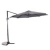 Libra Zweefparasol 300cm Rond Grijs