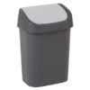 Curver Mistral Afvalbak Swing 9 Liter Antraciet