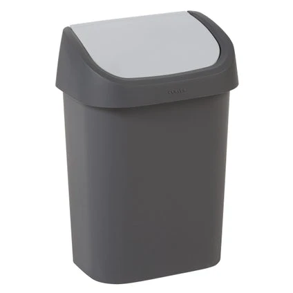 Curver Mistral Afvalbak Swing 9 Liter Antraciet