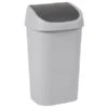 Curver Mistral Afvalbak Swing 50 Liter Soft Grey