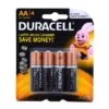 Batterij AA LR06 4pack Duracell